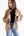 Mineral Washed Quilted Knit Jacket - Blush